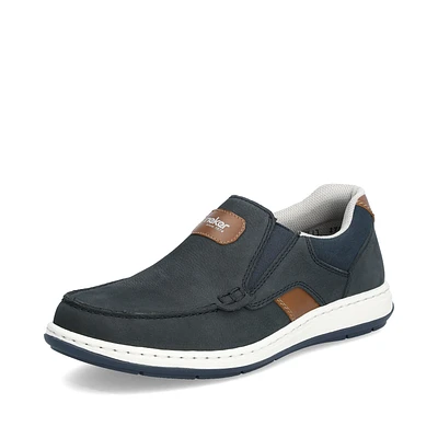 Navy Slip On