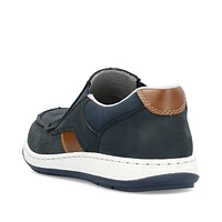 Navy Slip On