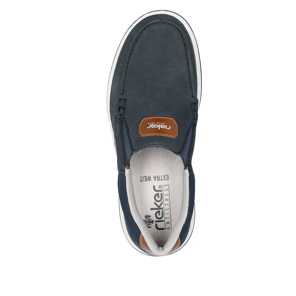 Navy Slip On