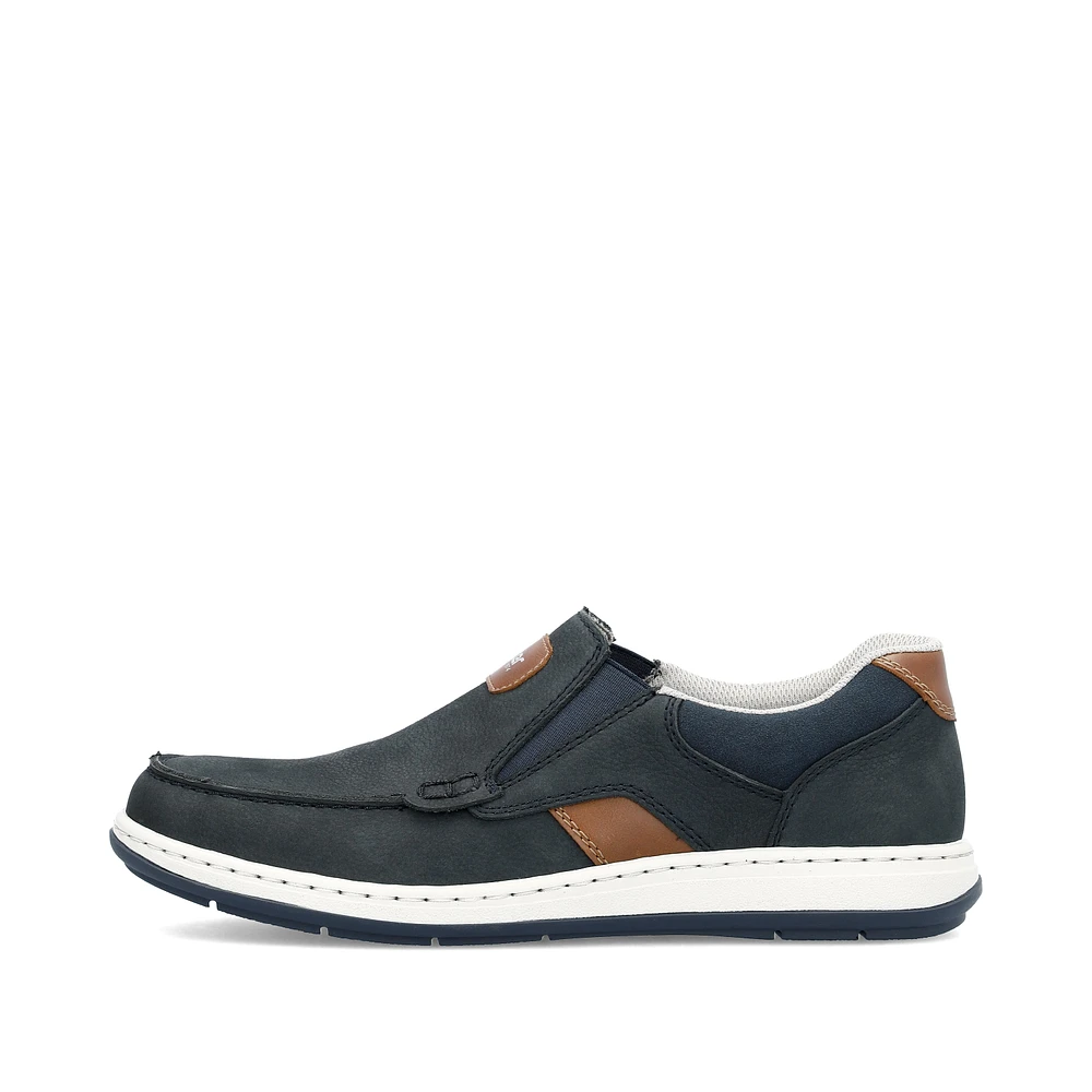 Navy Slip On