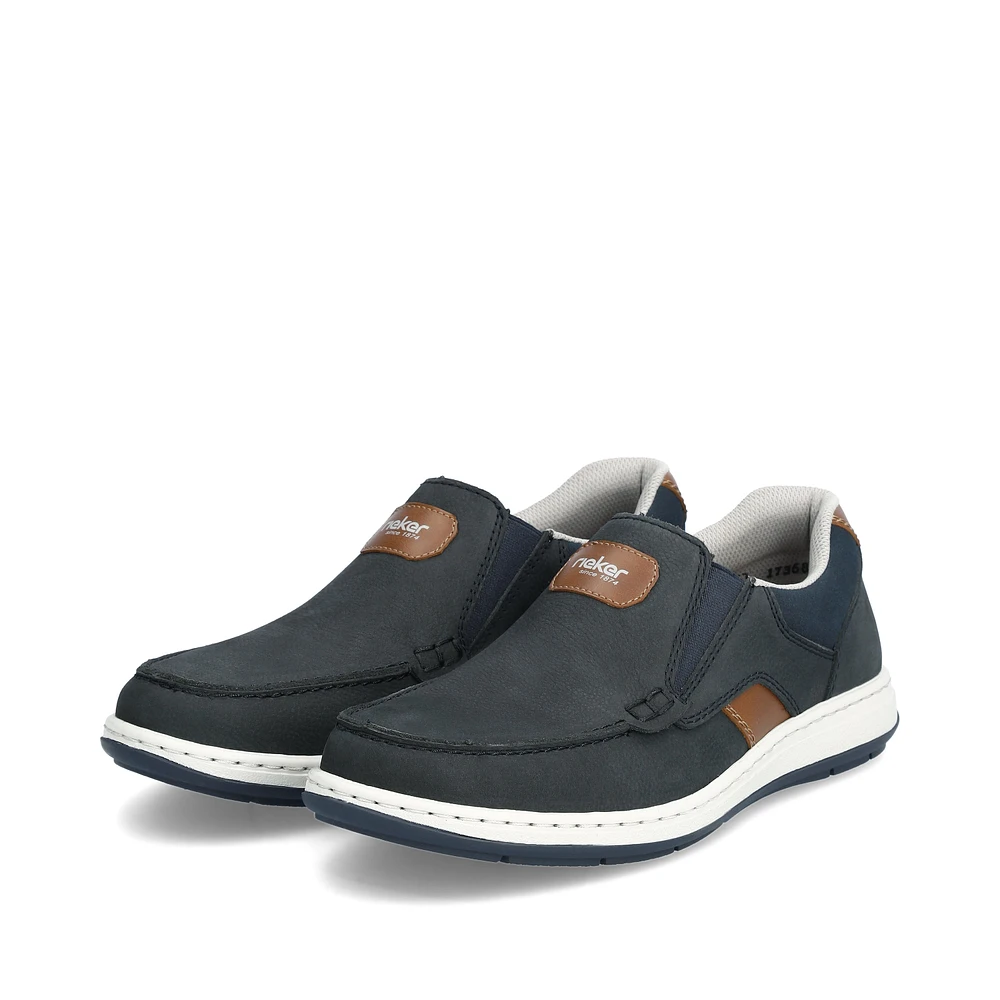 Navy Slip On