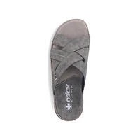 Smoke Crisscross Sandal