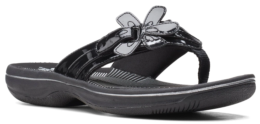Brinkley Flora Black Patent