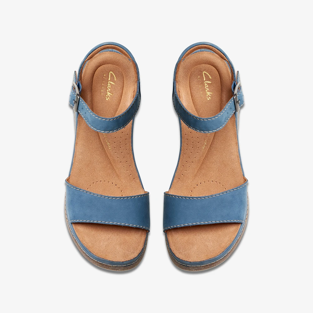 Kassanda Lily Blue Nubuck