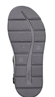 Black Velcro Sandal