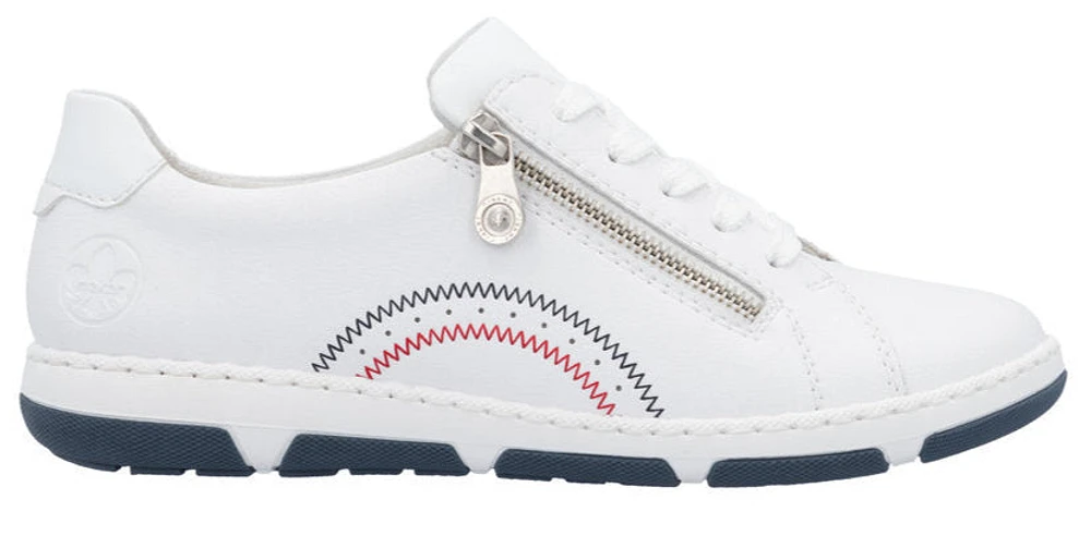 White Lace Up
