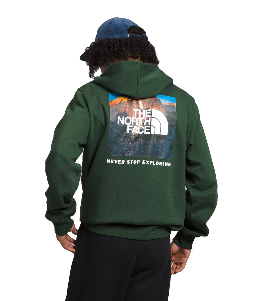 Men's Box Nse Pullover Hoodie Pine Needle