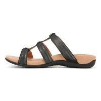 Amber Pearl Slide Black