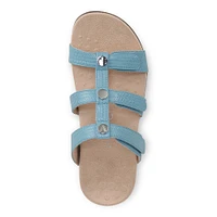 Amber Pearl Slide Blue