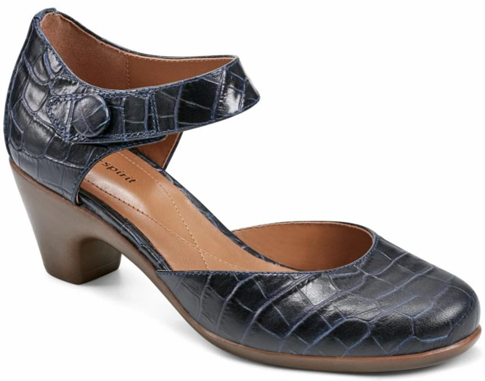 Clarice - Deep Night90035 Wide Modica Croco Black