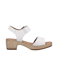 White Heeled Sandal