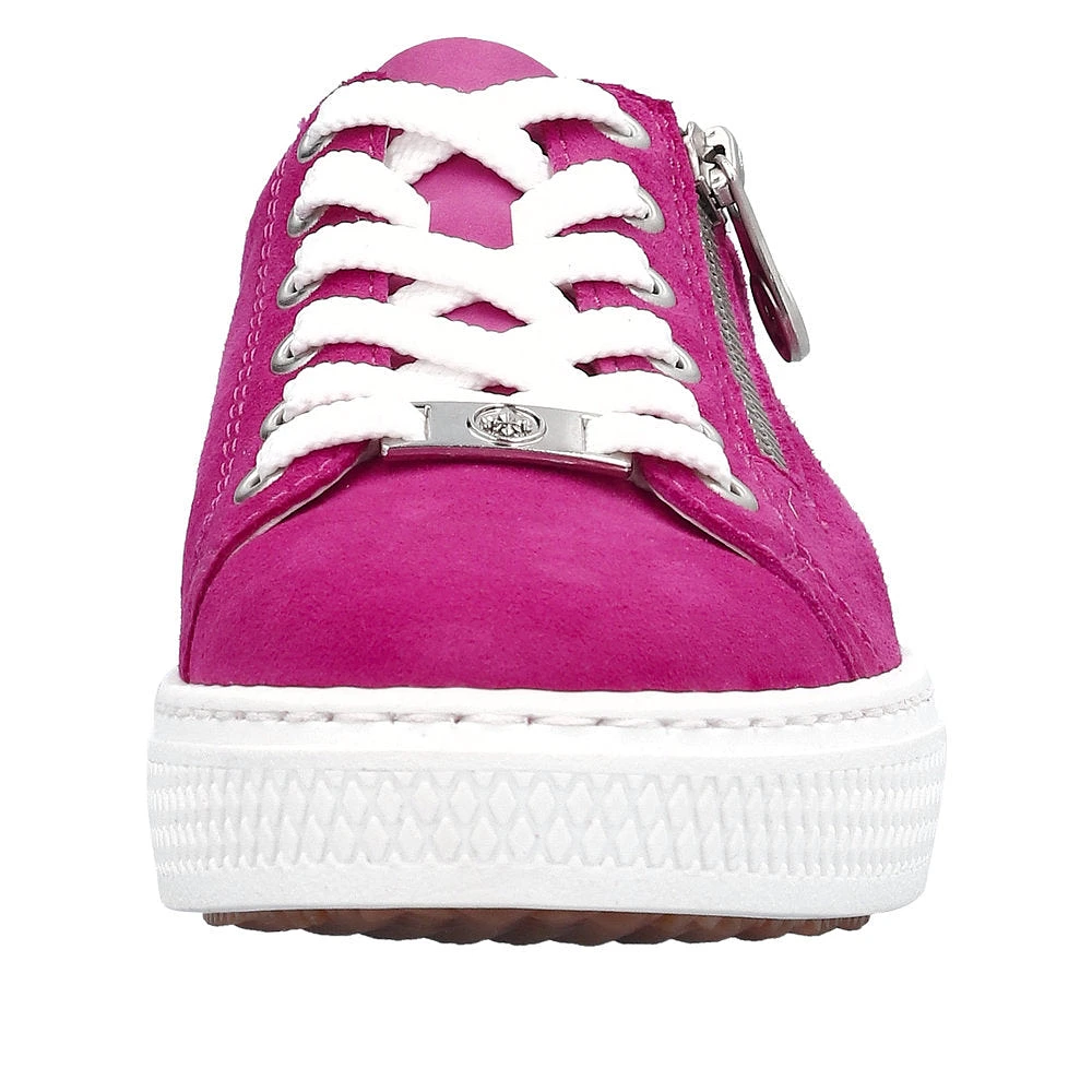 Fuchsia Lace Up