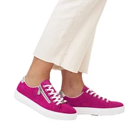 Fuchsia Lace Up