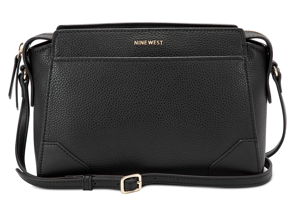 Brooklyn Jet Set Crossbody Black