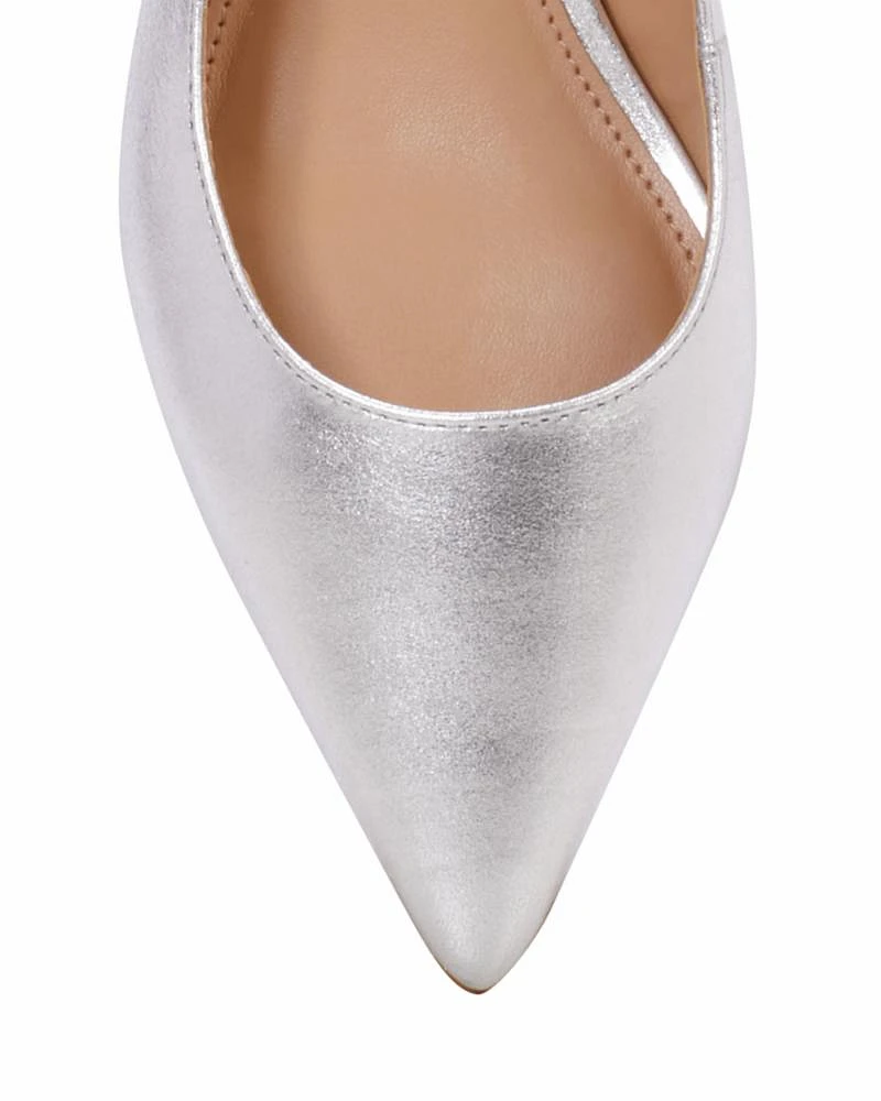 Pilar-silver - Metallic Napp Silver