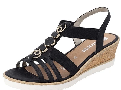 Black Elastic Pull On