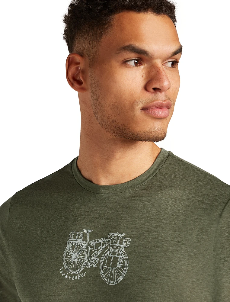 M Merino 150 Tech Lite SS Tee Adventure Ride Loden