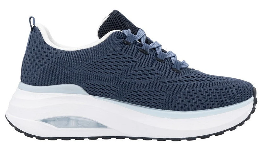 Blue Lace Up Runner