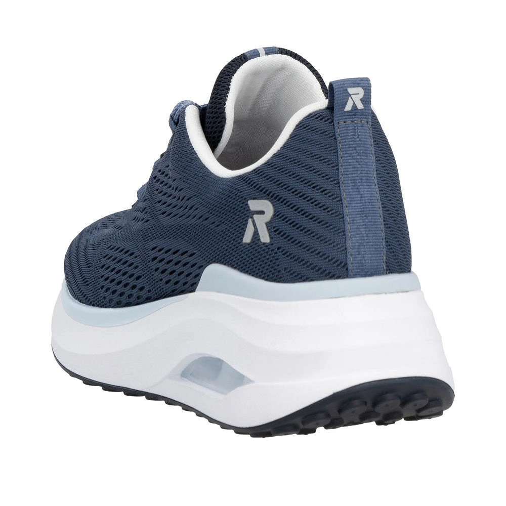 Blue Lace Up Runner