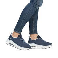 Blue Lace Up Runner