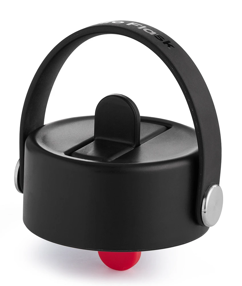 32oz Wide Flex Straw Cap Black