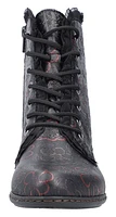 Black Multi Lace Up Boot