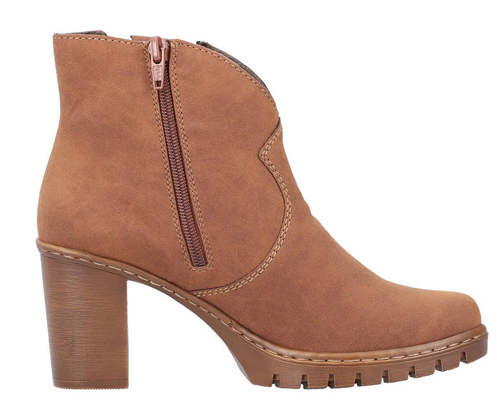 Brandy Heeled Boot