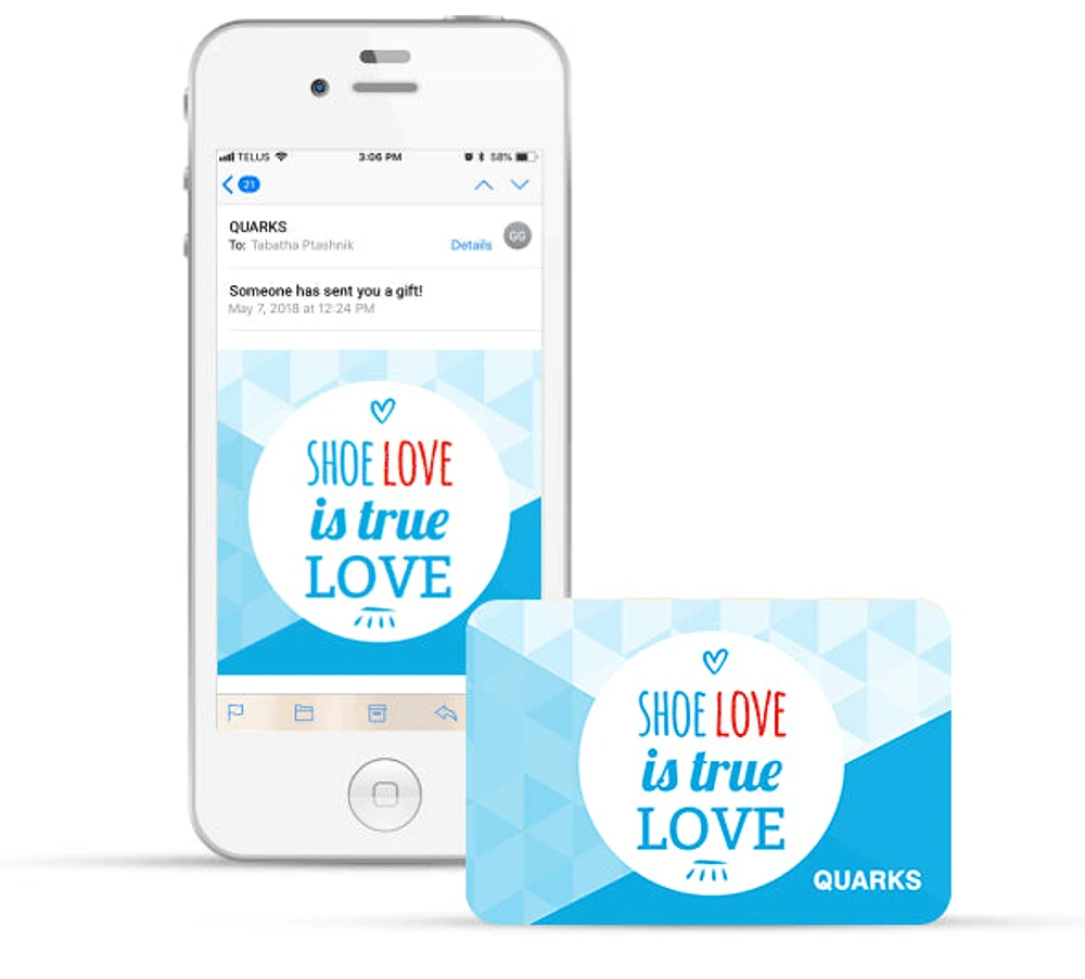 Digital Gift Card - Blue