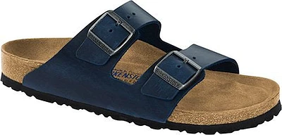 Arizona Soft Footbed Oiled Leather Blue - Regular Fit