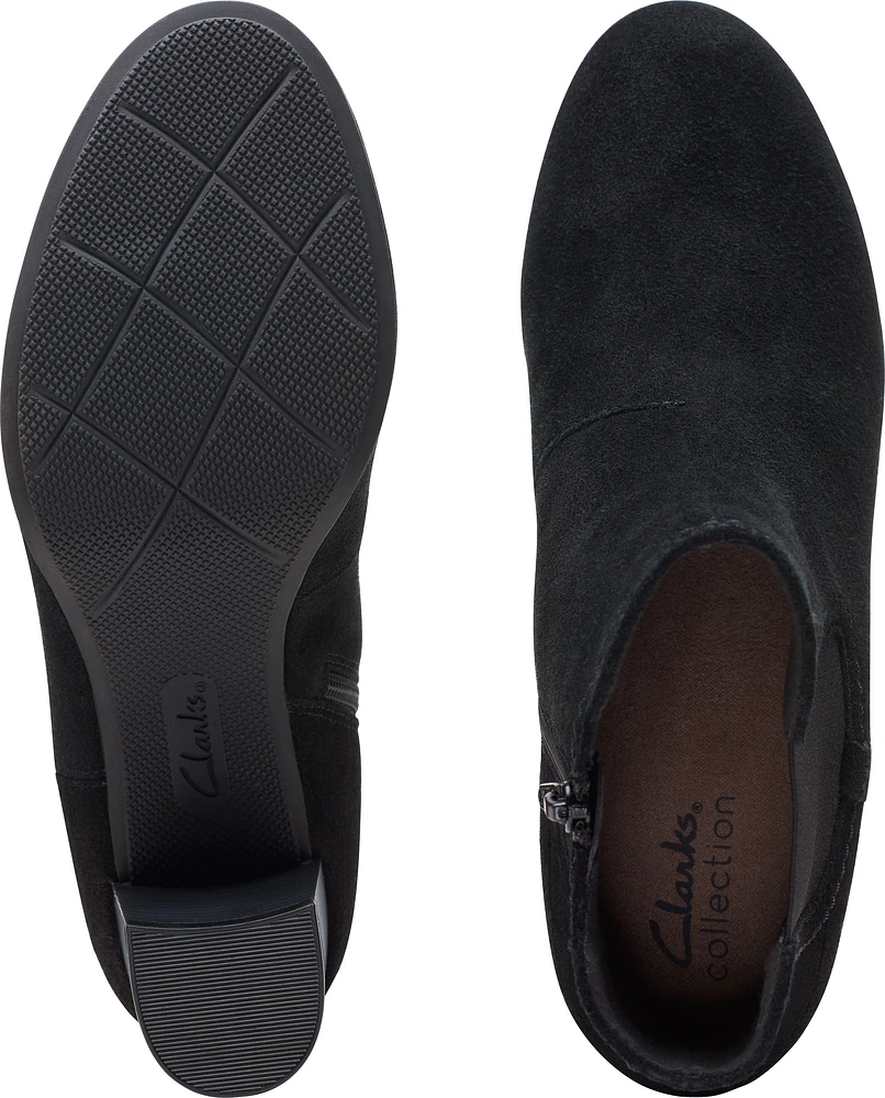 Bayla Rose Black Suede