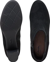 Bayla Rose Black Suede