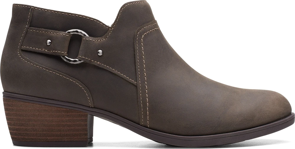 Charlten Grace Taupe Oil Leath