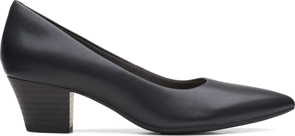 Teresa Step Black Leather