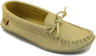 Mens Moosehide Slipper - Tan Made Canada
