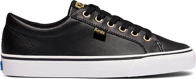 Jump Kick Leather Black & Gold