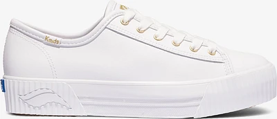 Triple Kick Amp Leather White