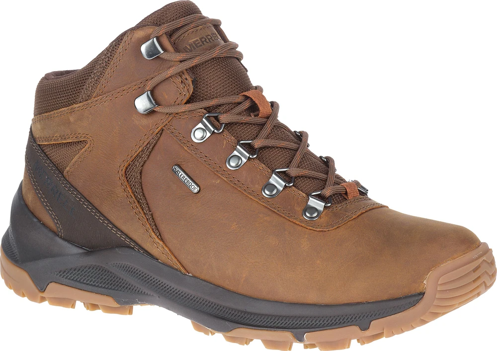 Men's Erie Mid Leather Waterproof Toffee