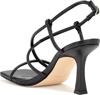 Yuki 3 Black Strappy Sandal
