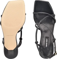 Yuki 3 Black Strappy Sandal