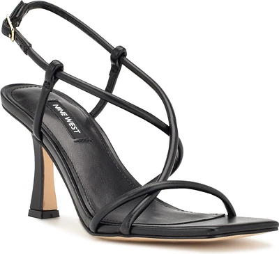 Yuki 3 Black Strappy Sandal