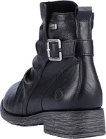 Black Ruched With Buckle
