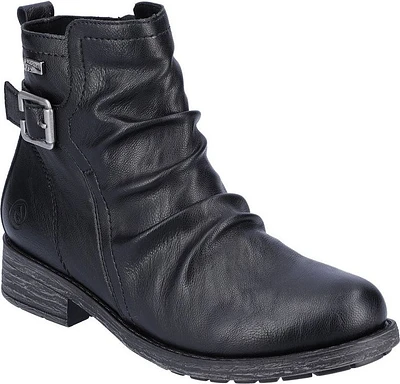 Black Ruched With Buckle