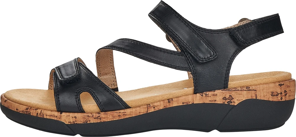 Black Criss Cross Sandal