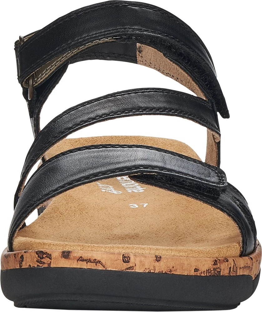 Black Criss Cross Sandal