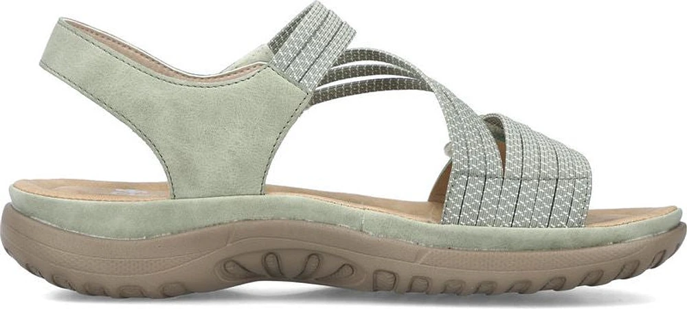 Pistacio Cross Strap Sandal