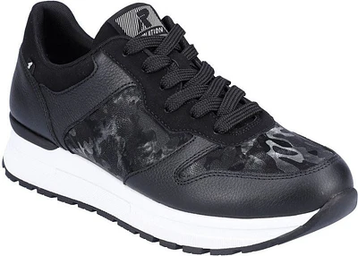 Black Floral Sneaker