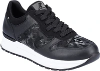Black Floral Sneaker