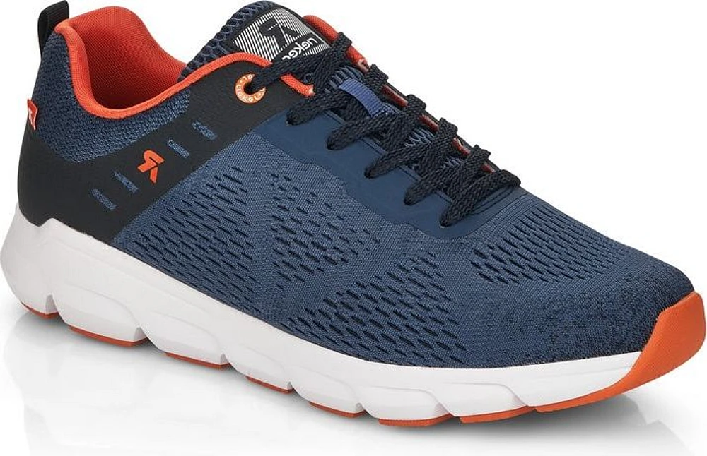Navy Mesh Lace Up
