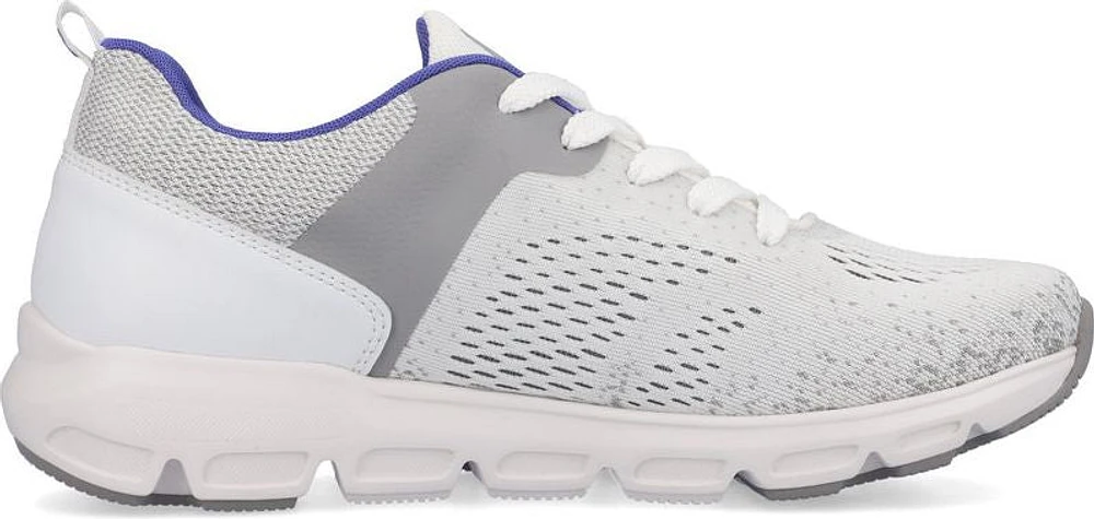 White Mesh Lace Up