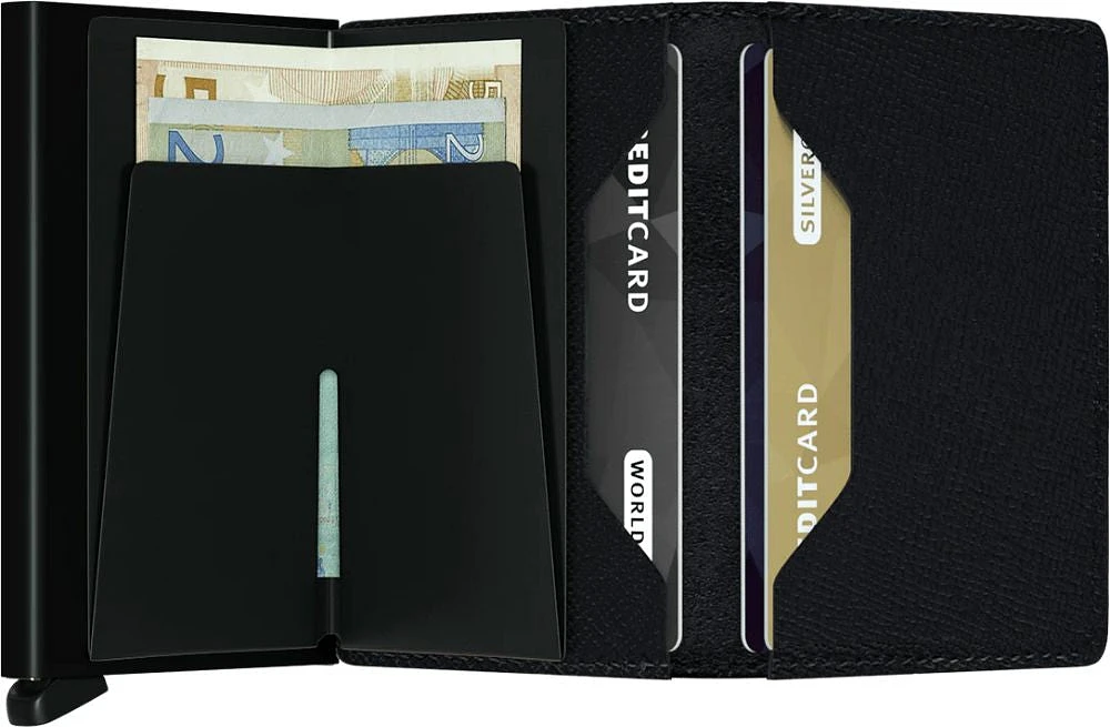 Slimwallet Crisple Black
